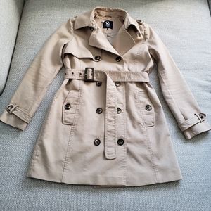 Sinequanone beige trench coat size Small